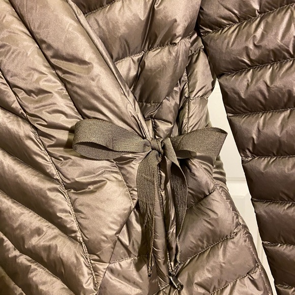 J.O.T.T. Taupe Wrap Puffer Coat L - Picture 6 of 13